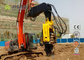 Big Power Pile Drilling Machine Sheet Piling Driver Vibratory Hammer In Excavators