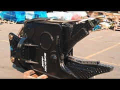 掘削機油圧シャー車の解体