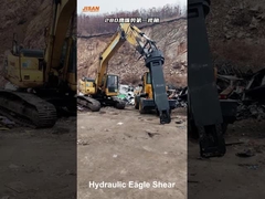 完全に回転するスクラップ破壊シール スクラップに鋼を加工するために