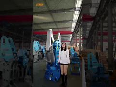 掘削機の金属のせん断