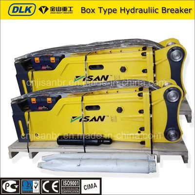 高耐久性の水力岩石破機 掘削機の取り壊しと建設用