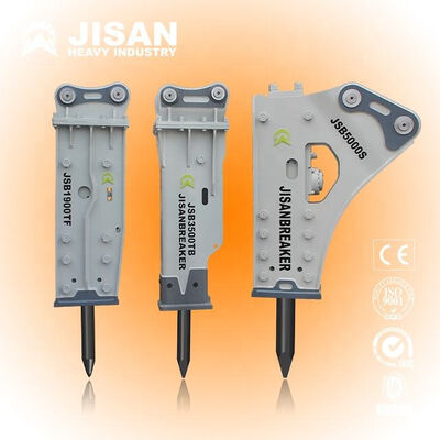 油圧ショベル用油圧ブレーカー 140バール 3.5メートル長 建設・採石用