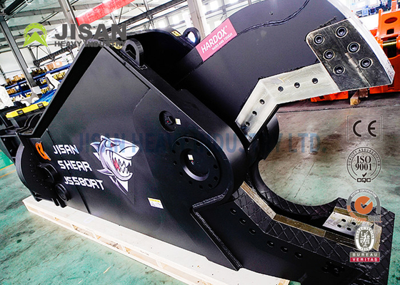 JS580RTの炭素鋼の掘削機力の金属は20Mpa 450mmをせん断する