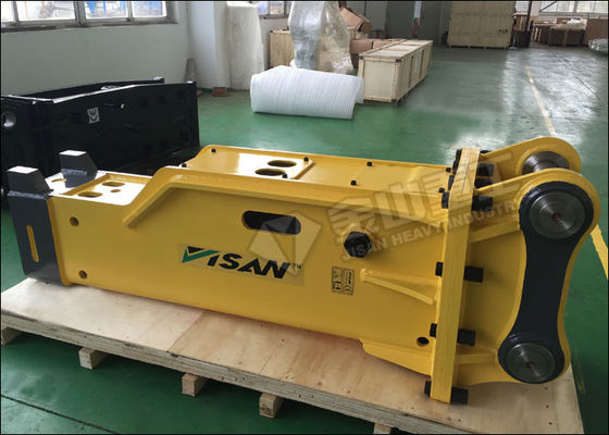 140mmののみの小松PC220の掘削機のための油圧石のブレーカの沈黙のタイプ