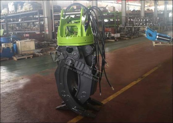 平らなタイプによって油圧丸太は小松の適当な掘削機PC120 PC130 PC160が取り組みます