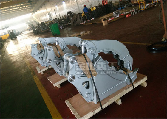 油圧親指の掘削機のグラブのバケツ、バックホウ クランプ バケツのスーツ小松PC45 PC50 PC60