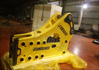 ヒュンダイR500の油圧石のブレーカの証明される頑丈な石ドリルのセリウム