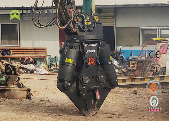 JSD280F エグババター金属シール コンクリート材料のリサイクルにおける最大効率のためのシンプルなヘッド調整