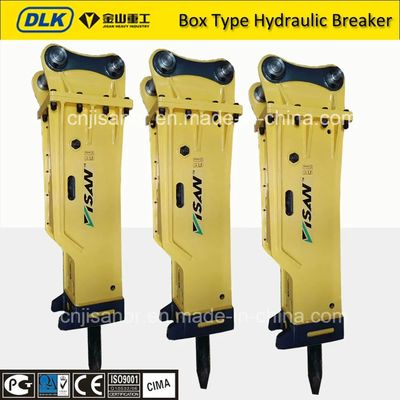 高耐久性の水力岩石破機 掘削機の取り壊しと建設用