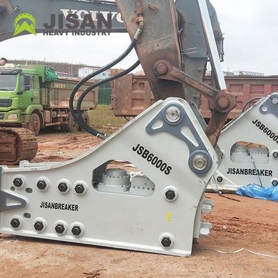 CE Approved Hydraulic Rock Breaker for 2-4 Ton Excavators with 53mm Chisel and 165 kg Weight
