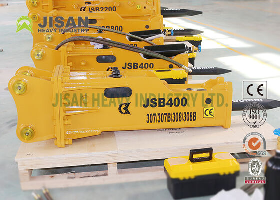 JSB4500 掘削機 ロックブレイカー OEM ロゴ オーダーメイド 液圧ハンマー 36-45 トン 掘削機