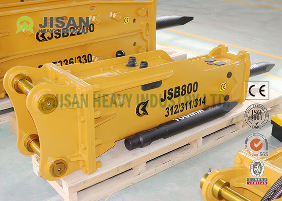 JSB4500 掘削機 ロックブレイカー OEM ロゴ オーダーメイド 液圧ハンマー 36-45 トン 掘削機