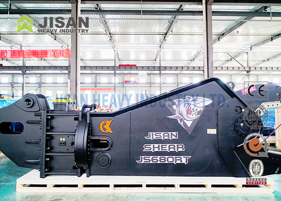 850mm Js680rtの鋼鉄切断のための閉鎖周期が付いている油圧せん断150棒