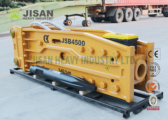 Durable Excavator Rock Breaker impact hammer built for in mining quarrying construction and heavy civil engineering applications